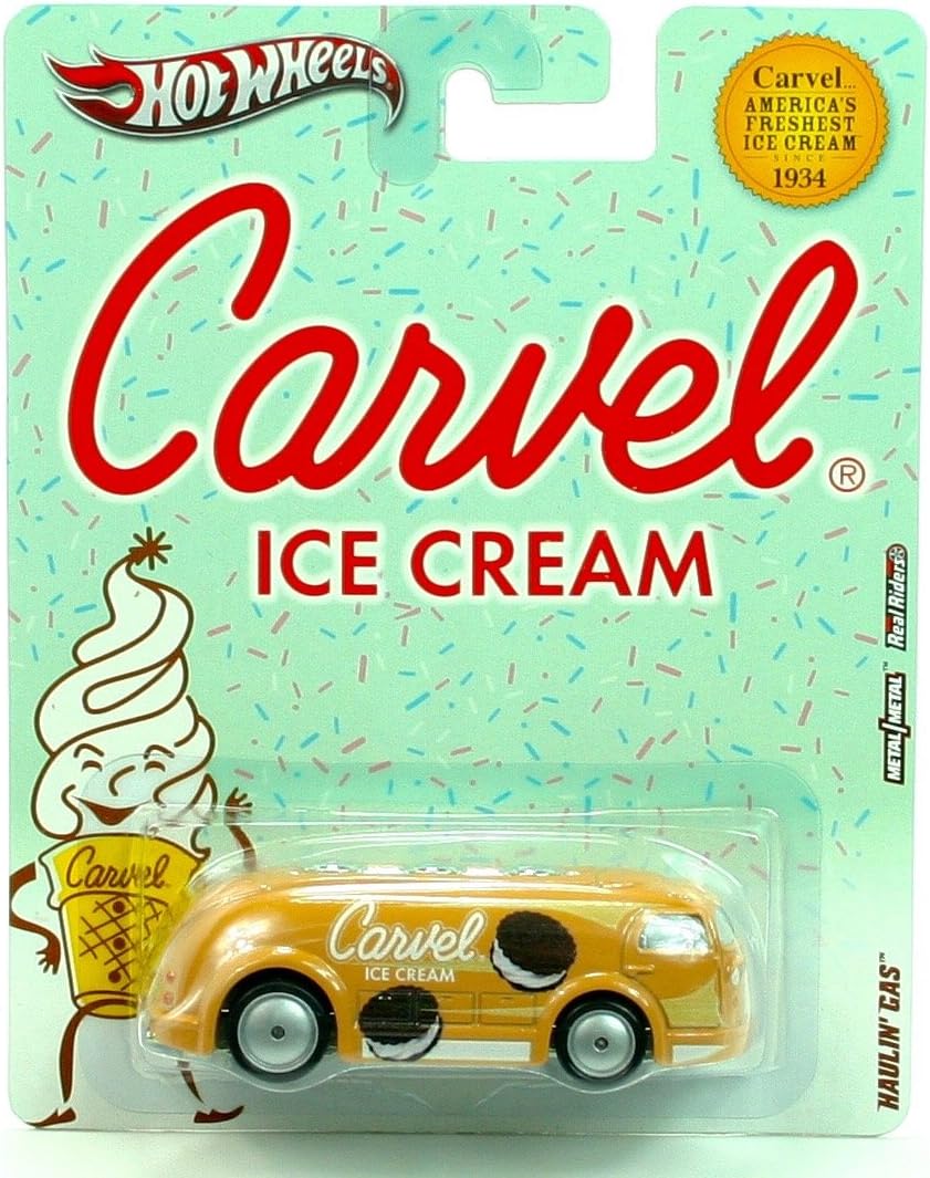 Hot Wheels HAULIN' Gas Carvel ICE Cream 2012 Nostalgia Series 1:64 Scale Die-Cast Vehicle