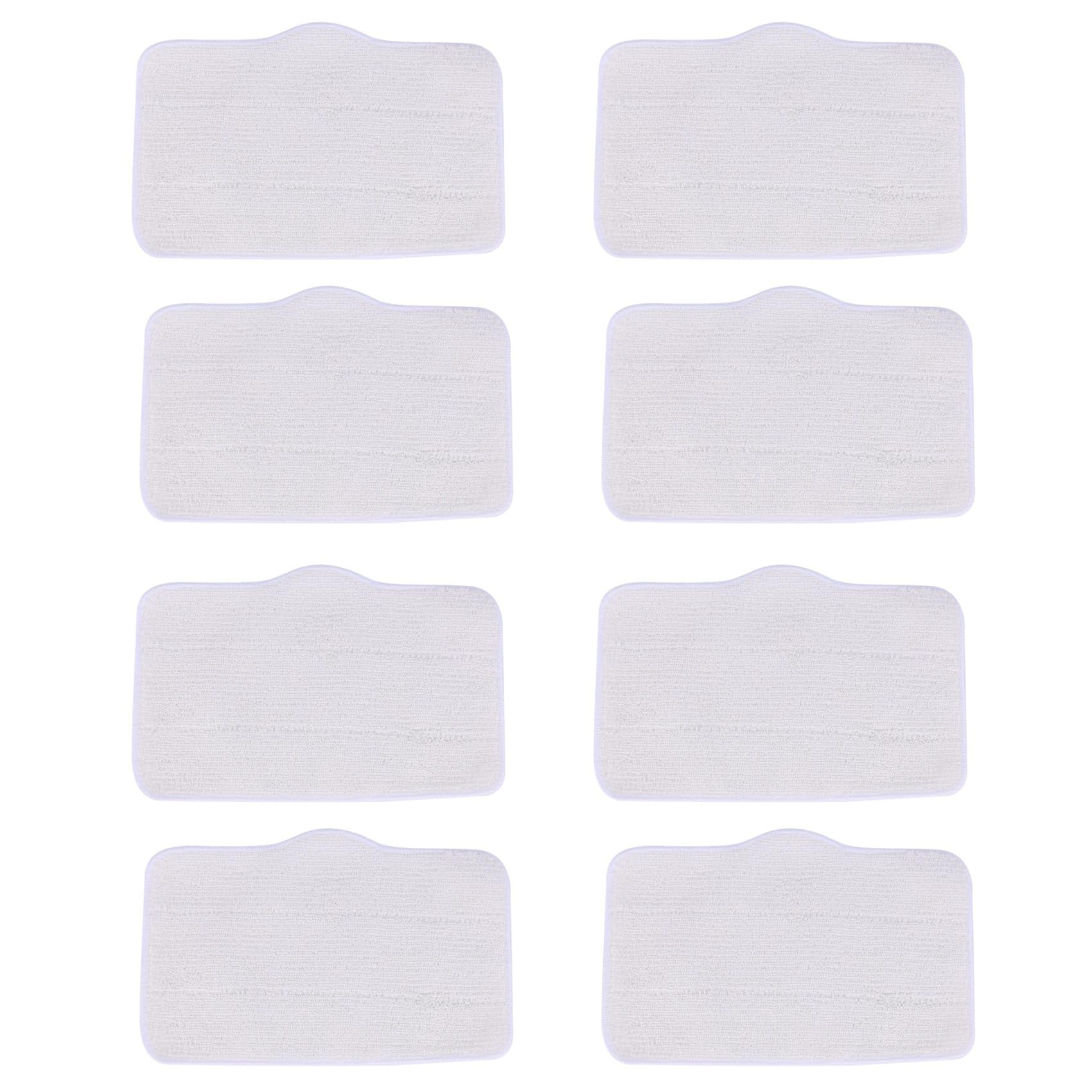 Hndhbfgrt 8 Pcs Cleaning Mop Cloths Replacement for ZQ610 ZQ600 ZQ100 Steam Engine Home Appliance Parts Accessories