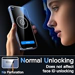 JETech Screen Protector for iPhone 17 6.3-Inch, Tempered Glass Film with Easy Installation Tool, 9H Hardness, Case-Friendly, 3-Pack