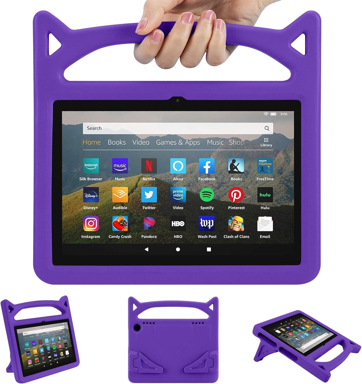 Fire HD 10 Plus 第11世代 64GB【カバー付き】 Amazon.co.jp: 最新 Fire HD 10 / 10 plus 用 ケース 2021年/2023年
