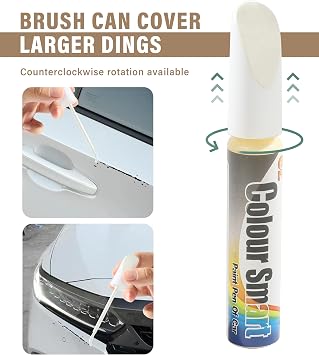 Car Scratch Remover,Car Scratch Repair,Car Accessories Car Deep Scratch Remover,Scratch Remover for Vehicles,Universal Car Touch Up Paint for Deep Scratches (White)