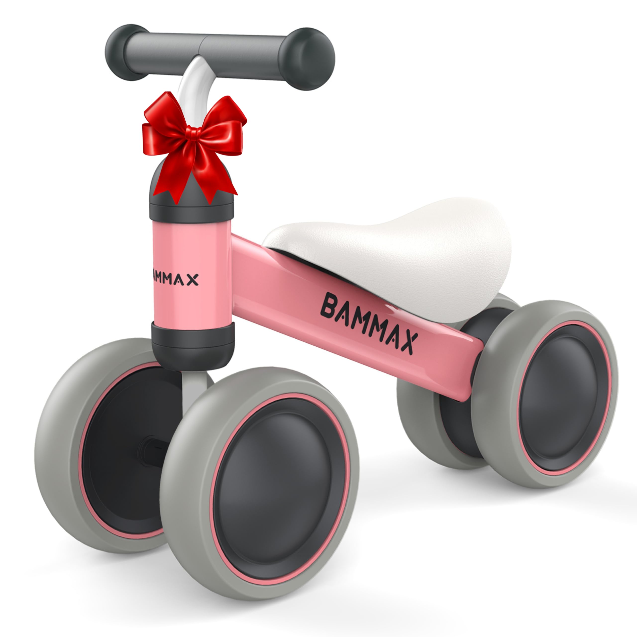 BAMMAX TykeBike® Ride On Toy | Baby Balance Bike for Toddlers 1-2 Years | Lightweight Steel Kids Bike with Easy Glide Wheels & Safer Steering | Indoor/Outdoor Use