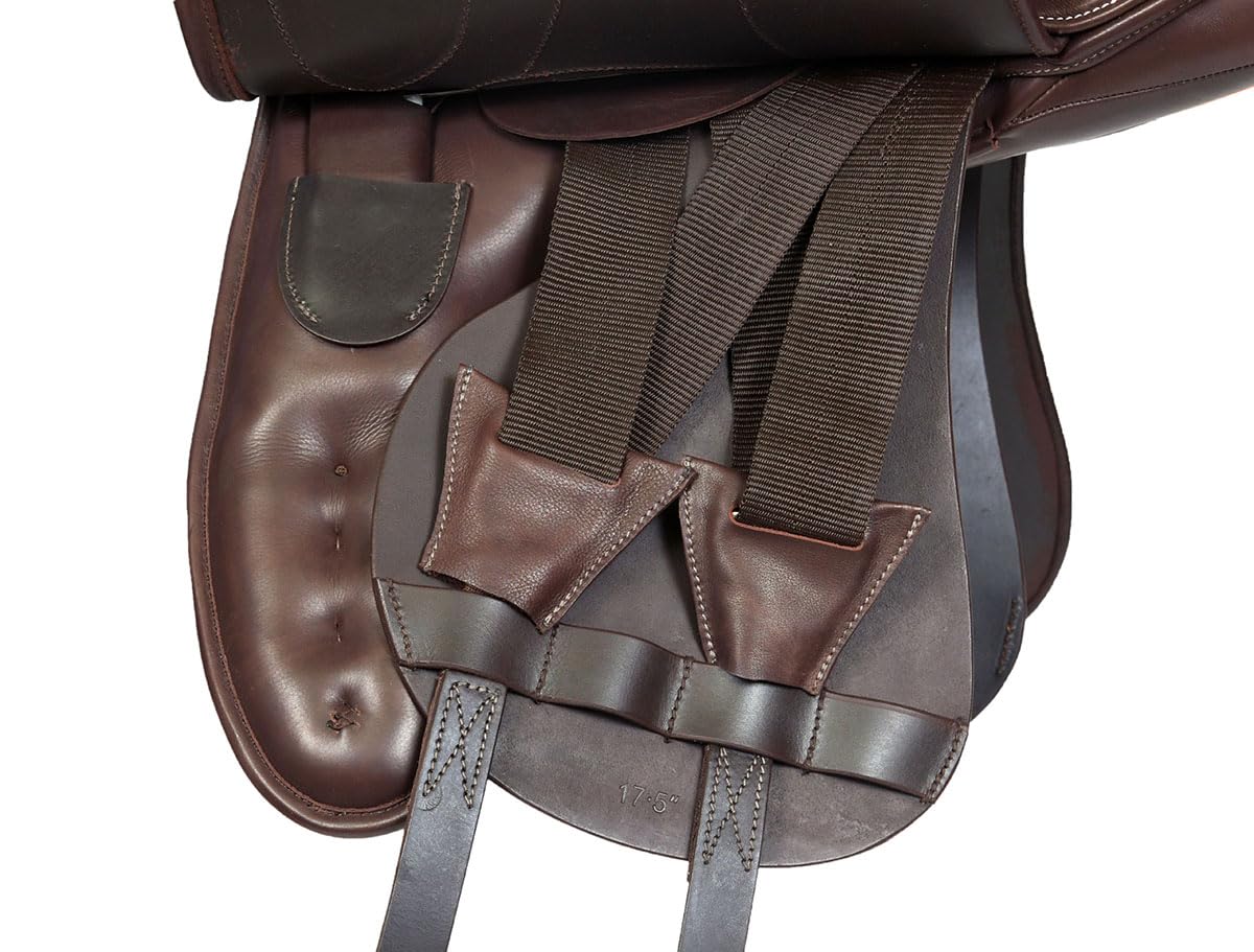 Sella Per Pony 33 Cm In Ecopelle - Completa Di Staffe E Briglie - Colore Nero - Foto 3