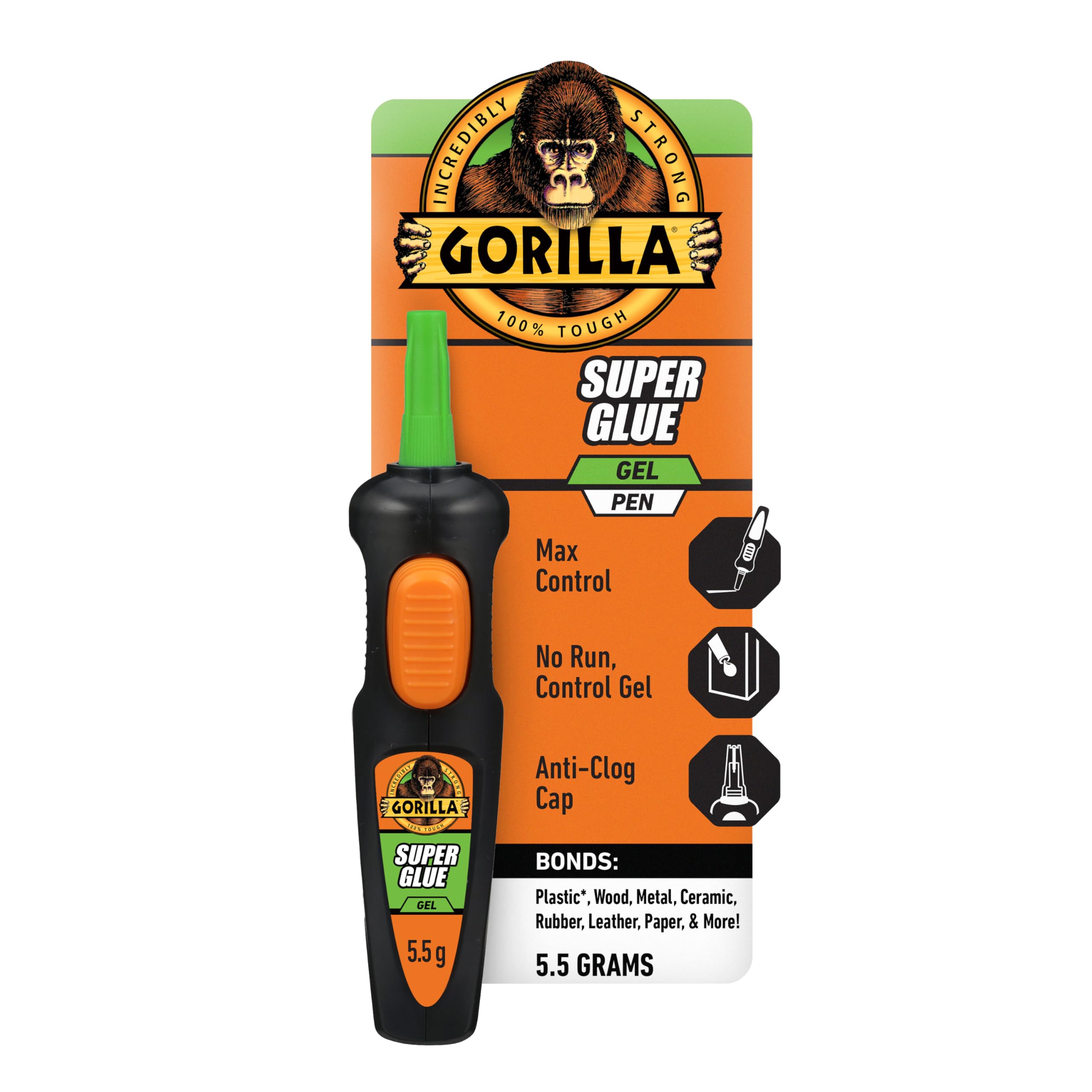 ライブレジンテルペン　グリーンクラック5ml 　ゴリラグルー5ml Amazon.com: Gorilla Super Glue Gel Pen, 5.5 Gram (Pack of 1