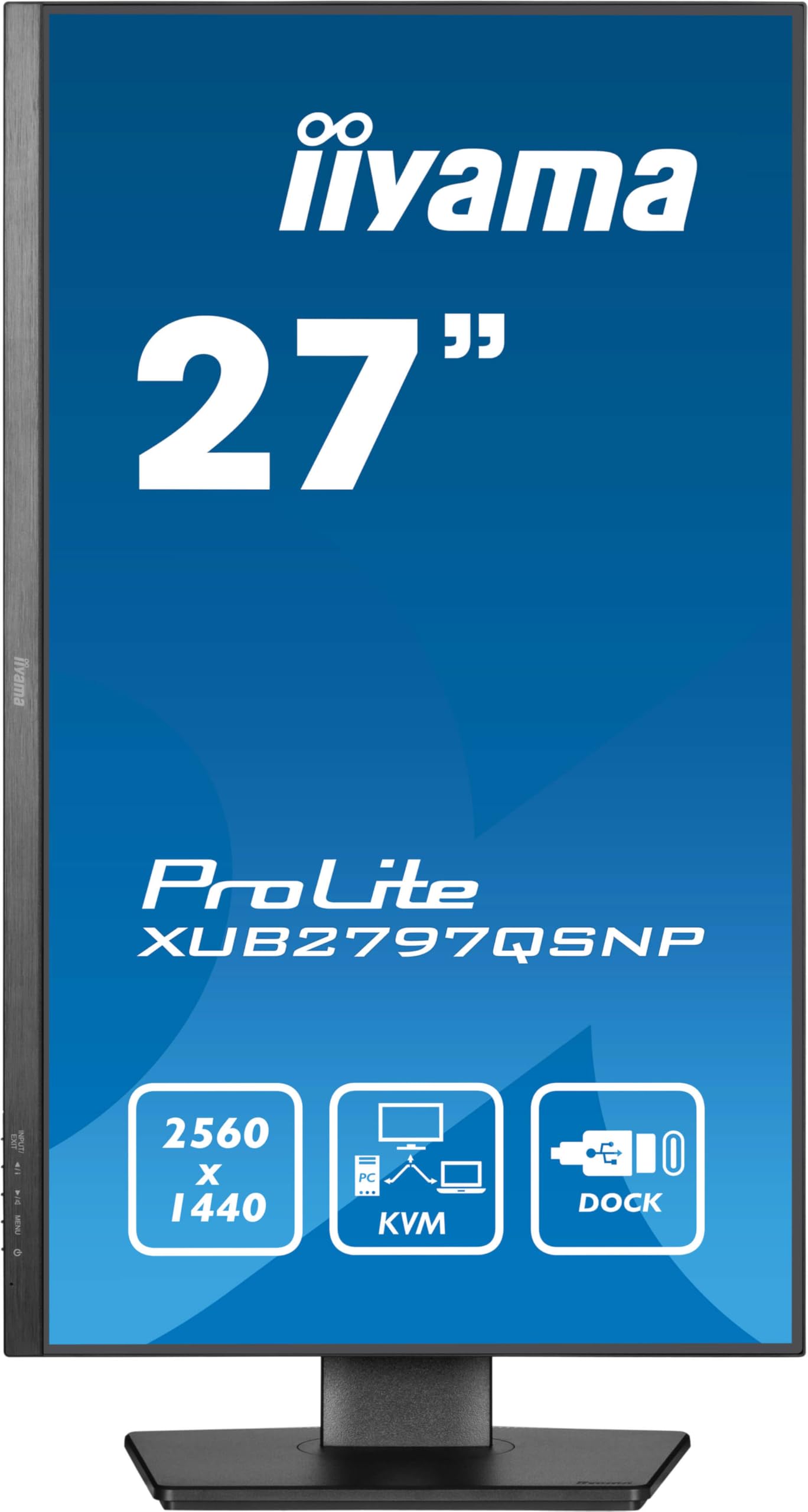 iiyama XUB2797QSN-B1 27インチ Type-C IPS iiyama イイヤマ モニター ProLite XUB2797QSN-B1 (27型 WQHD 非