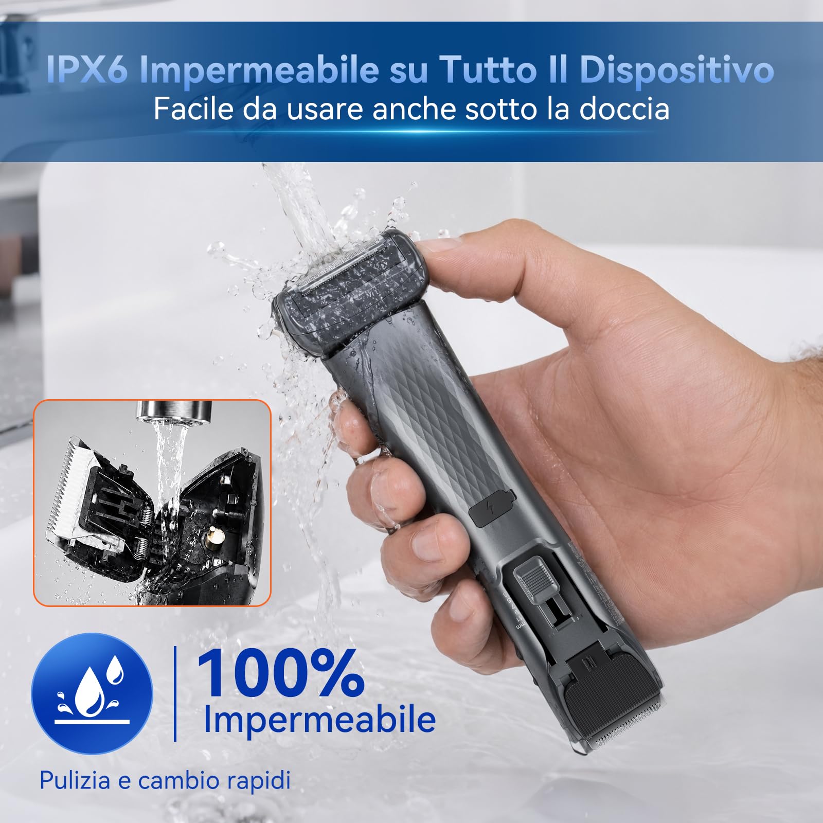 Kensen Trimmer Corpo Uomo