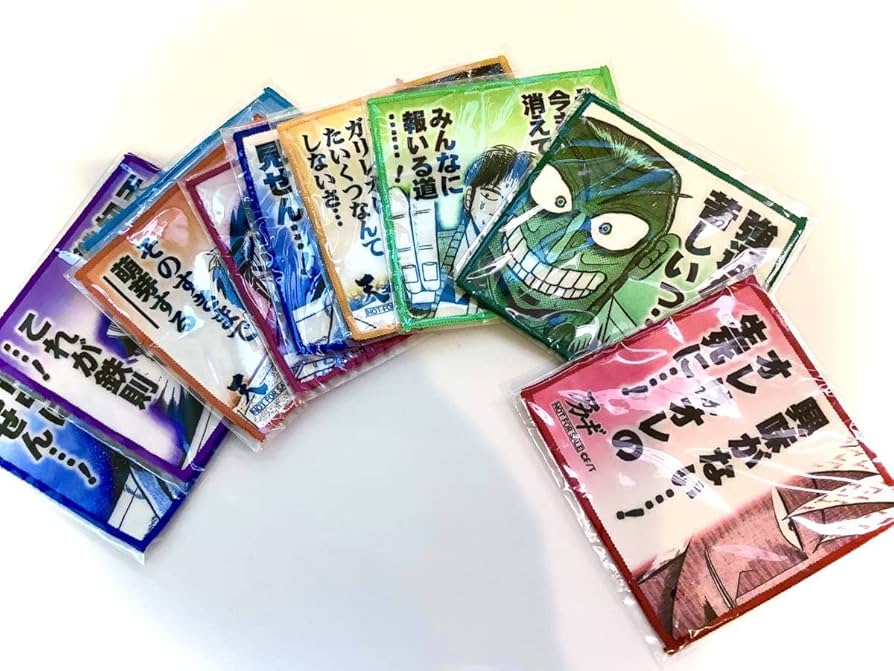 アカギ ミニクロス C94 グッズ購入特典 福本伸行 竹書房 コミケ ハンカチ アカギ ミニクロス C94 グッズ購入特典 福本伸行 竹書房 コミケ