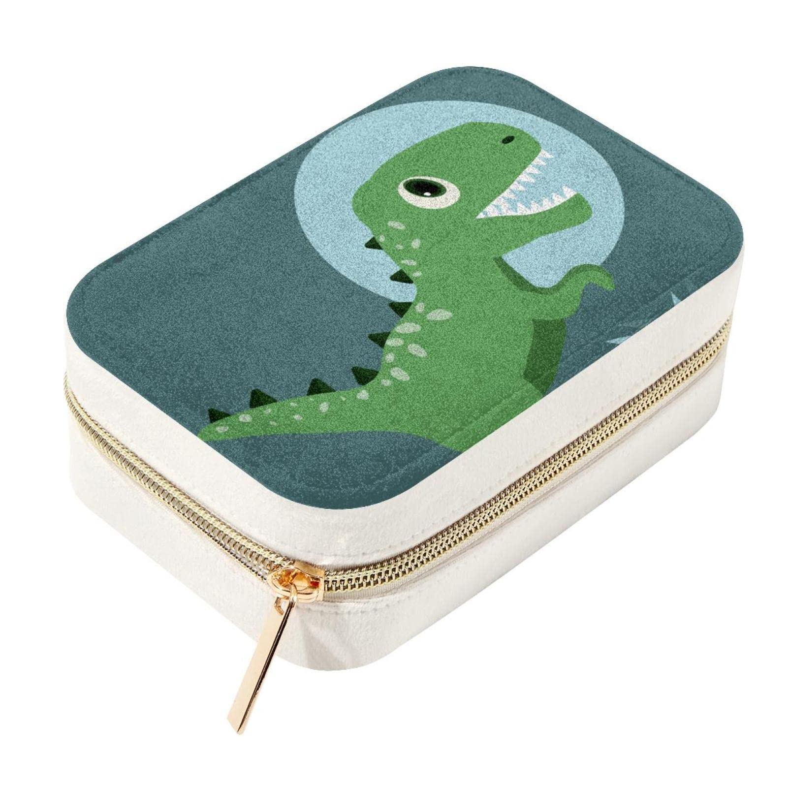 Boîte à bijoux dinosaure vert : une idée cadeau originale pour filles et femmes