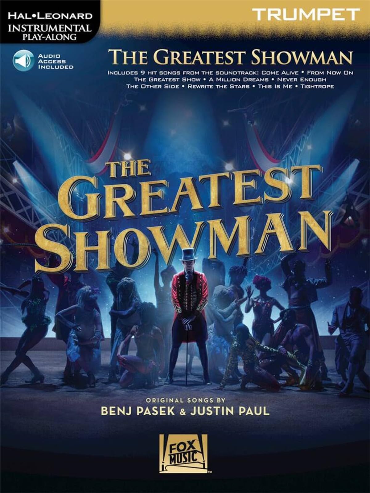 Instrumental Play-Along: The Greatest Showman - Trumpet (Book/Online Audio) (Hal-Leonard Instrumental Play-Along)
