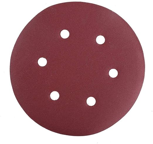 6 Inch 400 and 800 Grit Sanding Discs, (10 + 10) 20 PCS Assortment -Orbital Sander Sandpaper, Loop Round Sand Paper