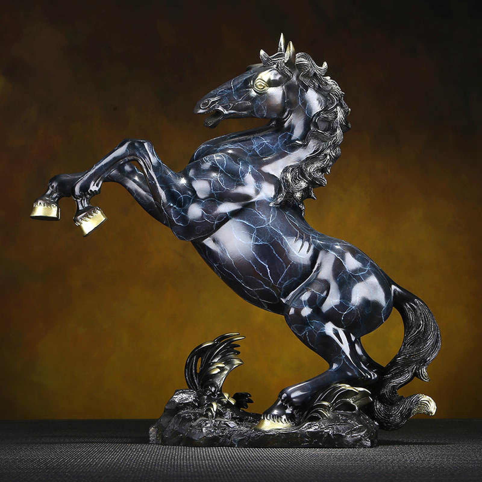 青銅製馬の彫刻 アンティーク 青銅製馬の彫刻