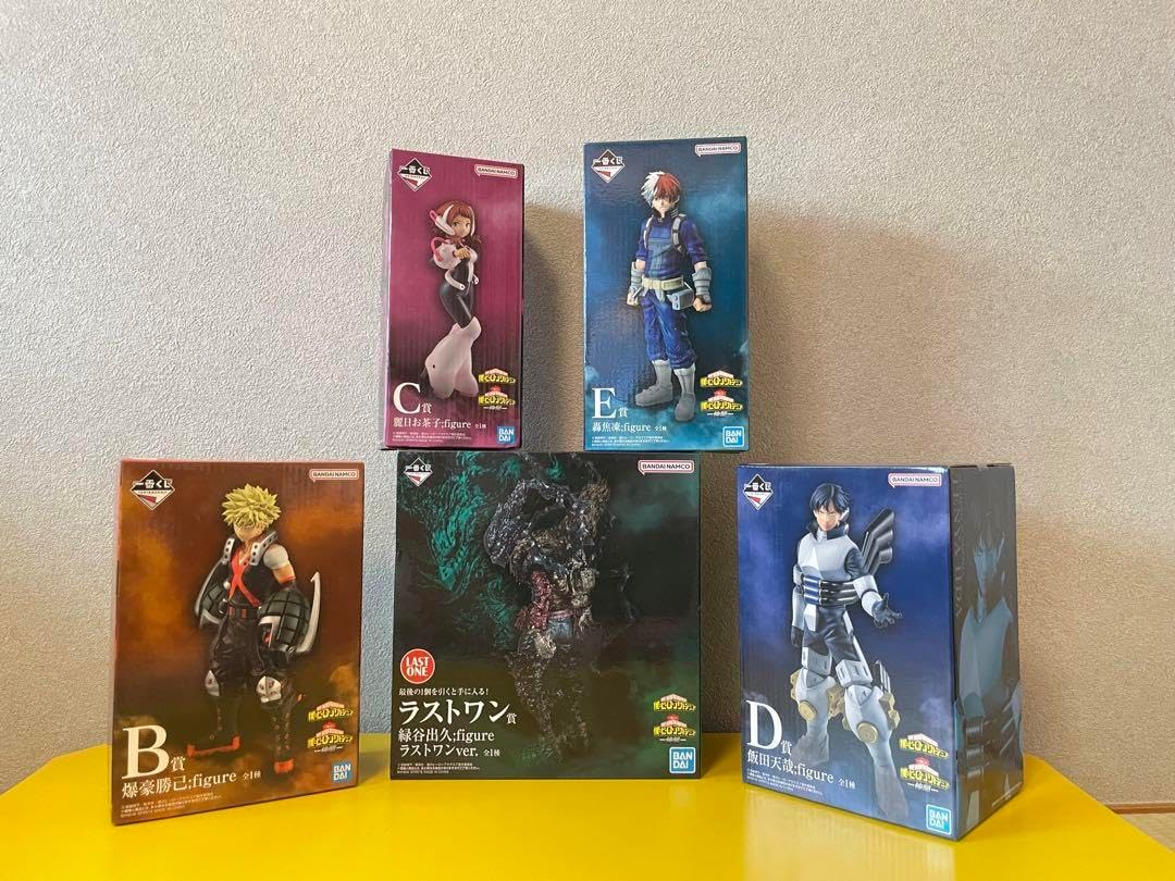 ヒロアカ一番くじフィギュアコンプリート＋おまけ