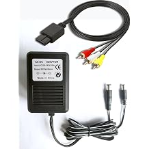 SNES Power and AV Cable, NES Power Cord, AC Power Supply for Super Nintendo/SNES/NES/Genesis1