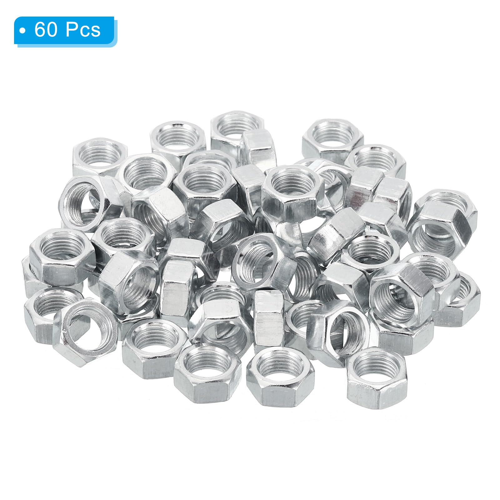 PATIKIL M10x1.0 Steel Hex Nuts - Image 3