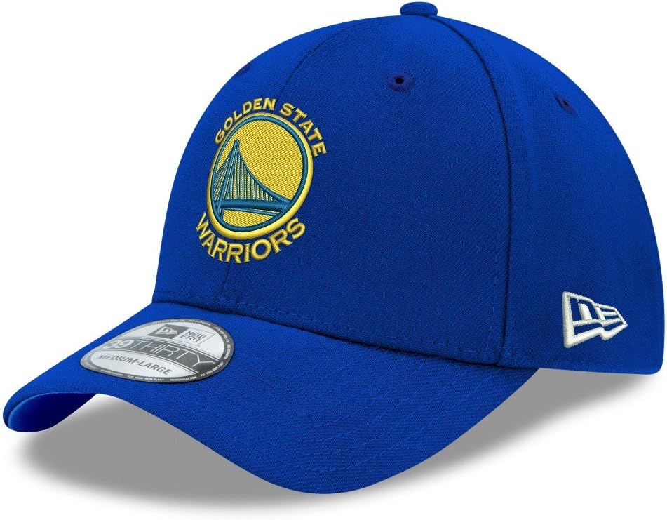 NBA Golden State Warriors Classic 39Thirty Stretch Fit Cap, Medium/Large, Royal