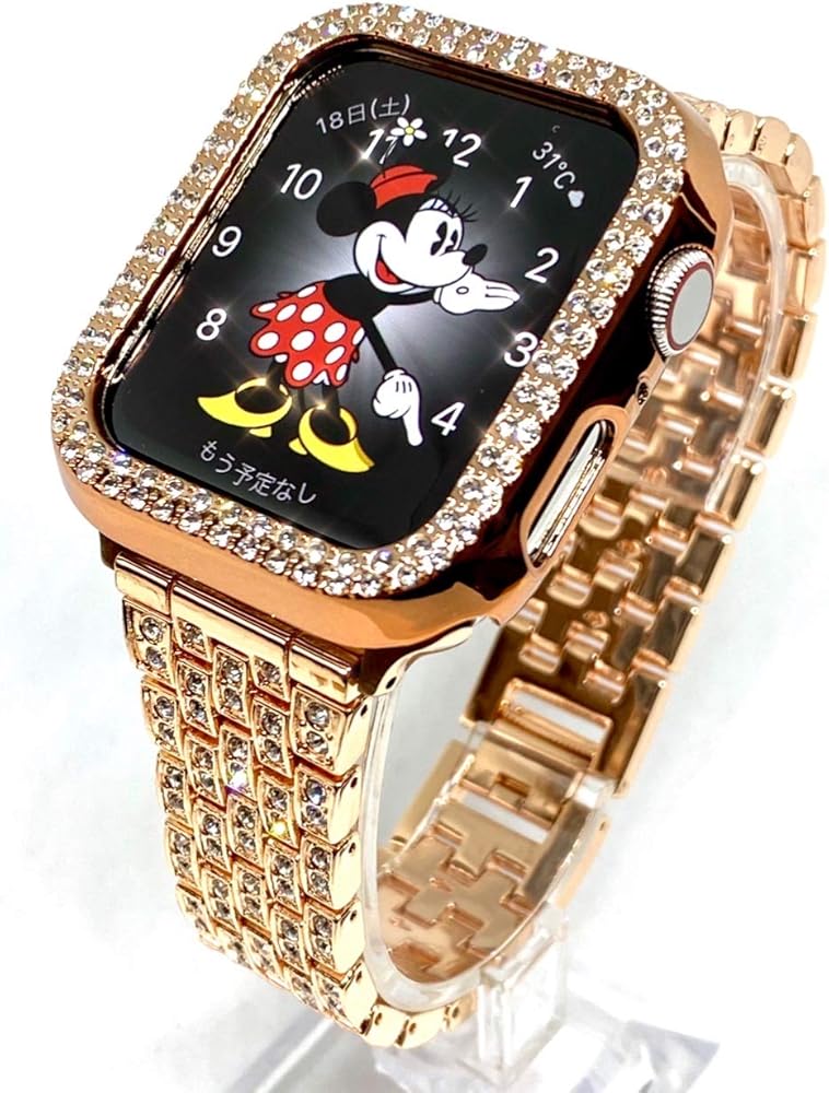 Apple Watch Series  アップルウォッチ カスタム CZダイヤ アップルウォッチ ULTRA 49mm ウルトラ 本格フルカスタム