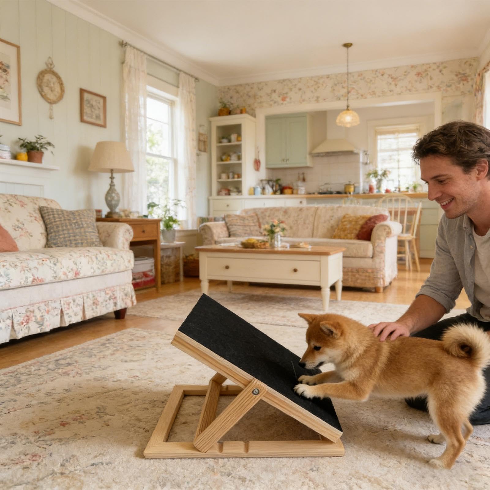 Tabla de Uñas para Perros con Dispensador de Premios Tablero Interactivo de | Tabla para Limar Uñas con Premios para Perros Para Reducir el Aburrimiento, Entr