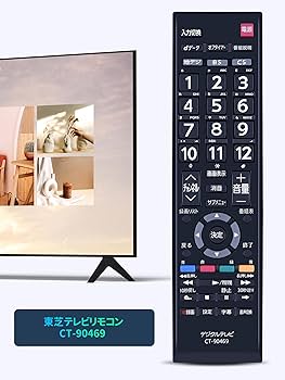 TOSHIBA CT-69032 テレビ用リモコン TOSHIBA CT-69032 テレビ用リモコン