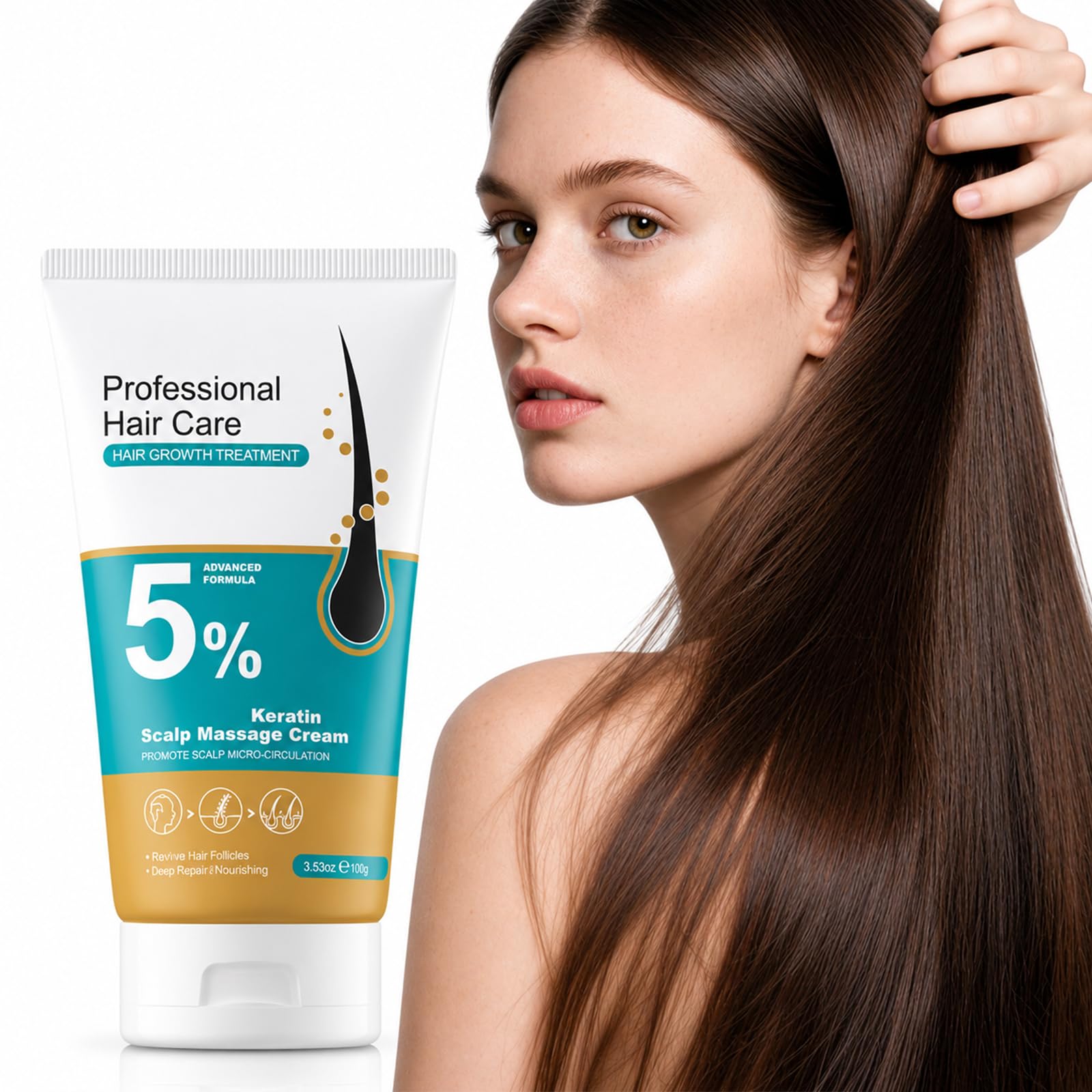 Amazon.com : 5% Minoxidil Hair Regrowth Treatment Scalp Massage