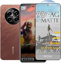 FAIYER BEAT Premium Tempered Glass for Realme p1 5g matte (finish glass, Pack of 1) Full Screen Coverage gaming matte Screen Protector Guard (Realme p1 5g matte)