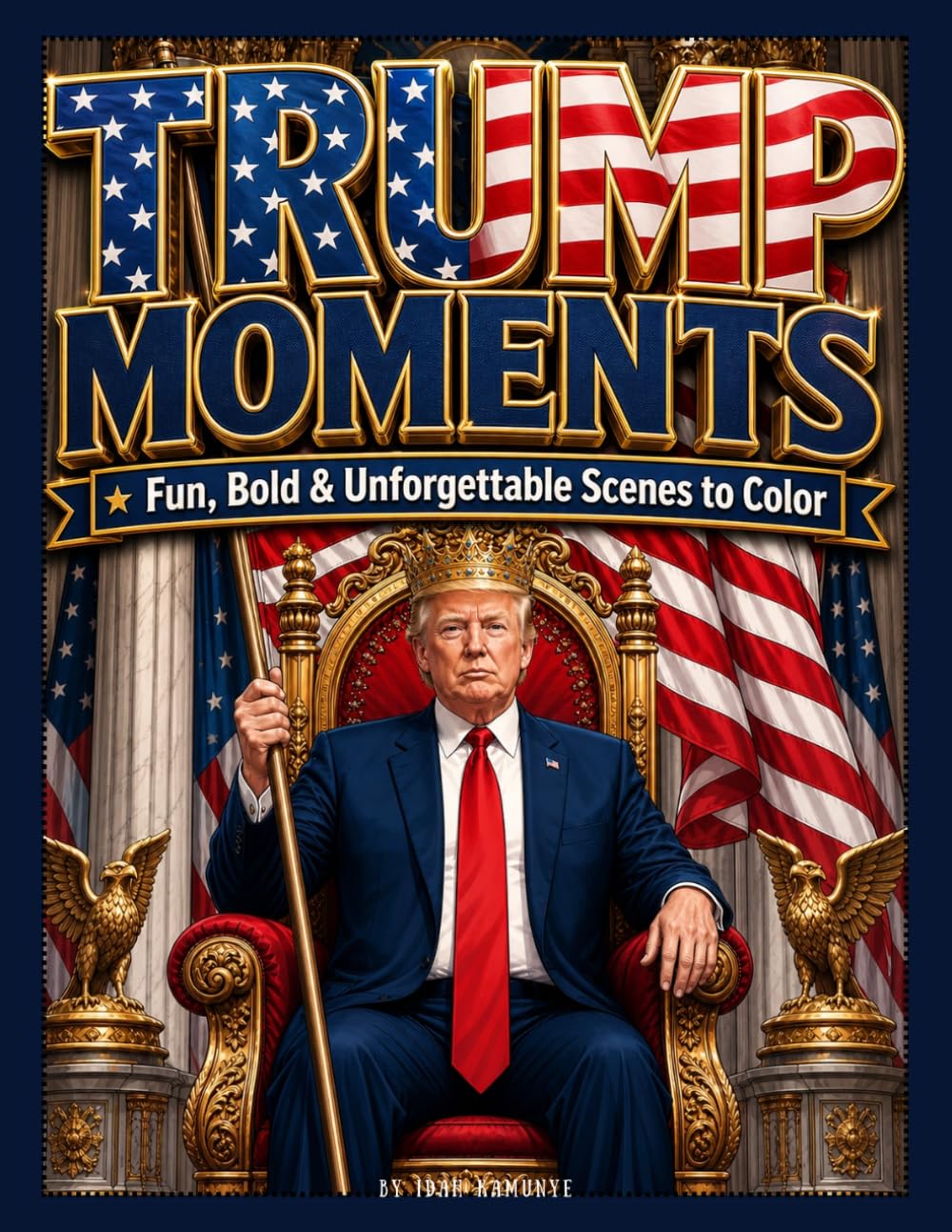 TRUMP MOMENTS: Fun, Bold & Unforgettable Scenes to Color