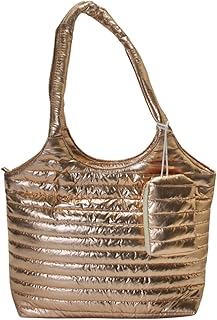 شنطة كتف وجيب للنساء من هوسا - لون برونزي - المقاس: L:32*W:43