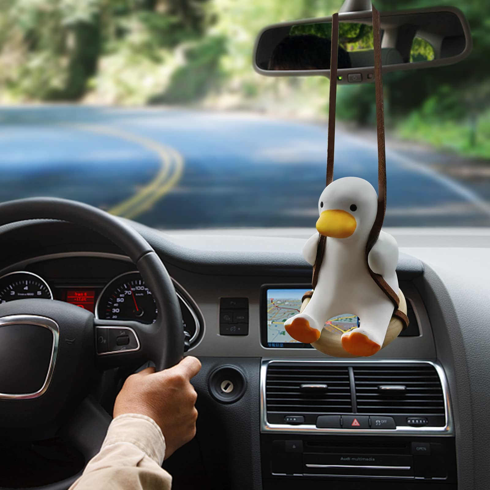 Amazon.co.jp: スイングダック カーハンギングオーナメント かわいい