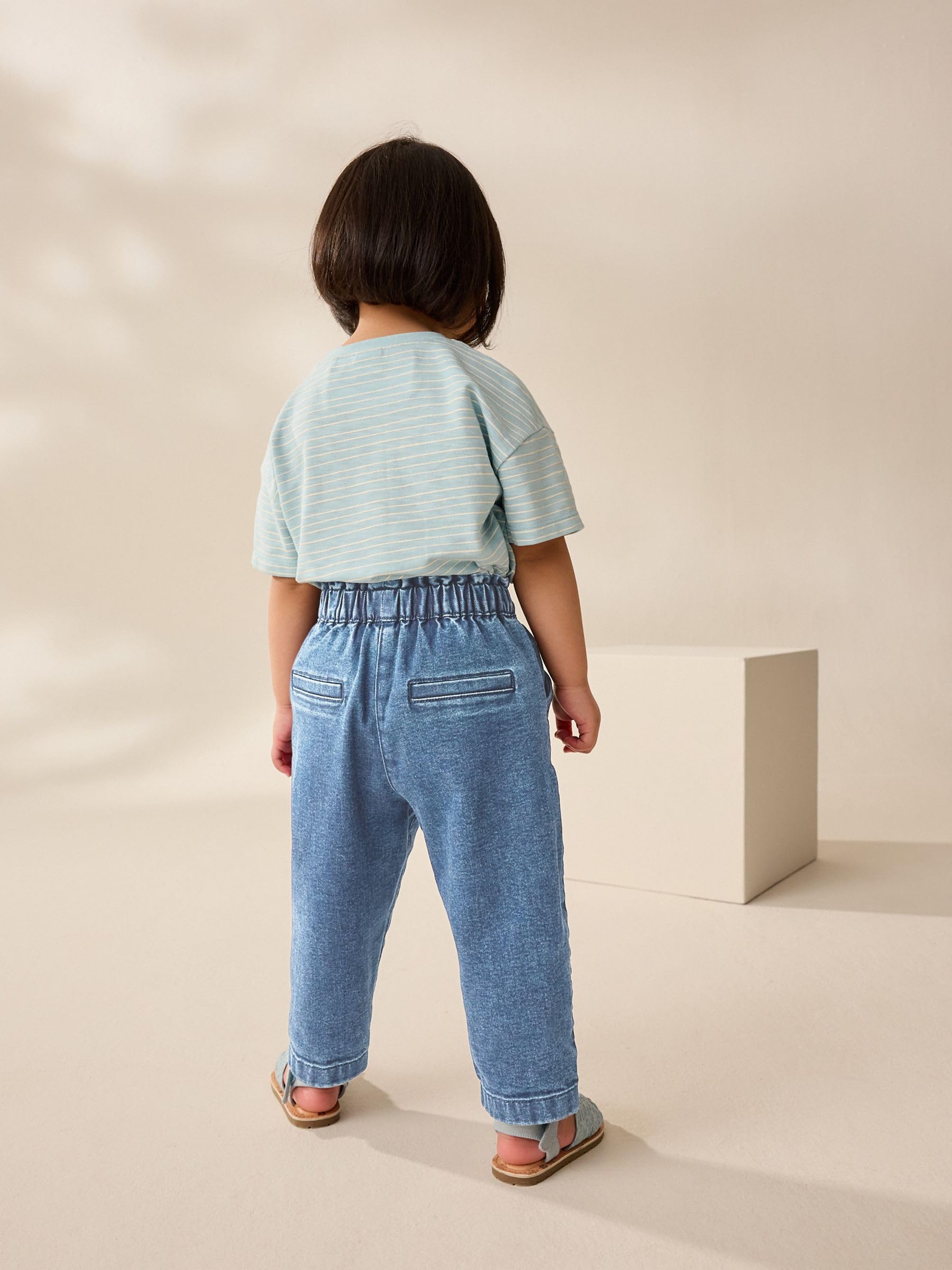 NEXT Fille Jean avec Taille à Nouer