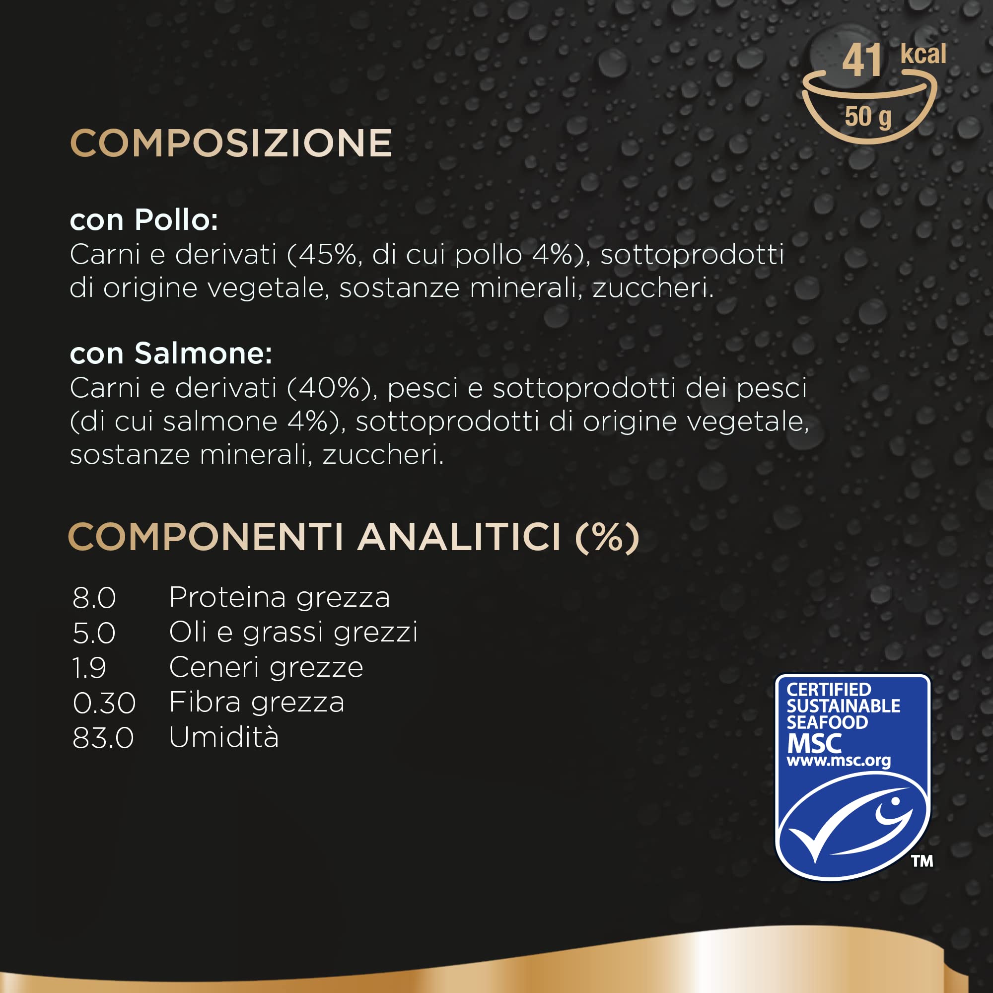 SHE DDJ tonno salmone pesce bianco gelatina 12x6x50g
