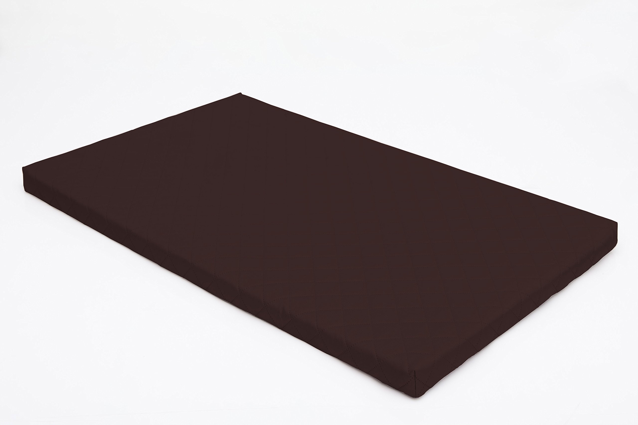 Colchón para perros, sofá para perros, cojín para perros, sofá, colchón, cama para mascotas, suave, tamaño XXL, 81 x 50 cm, color marrón