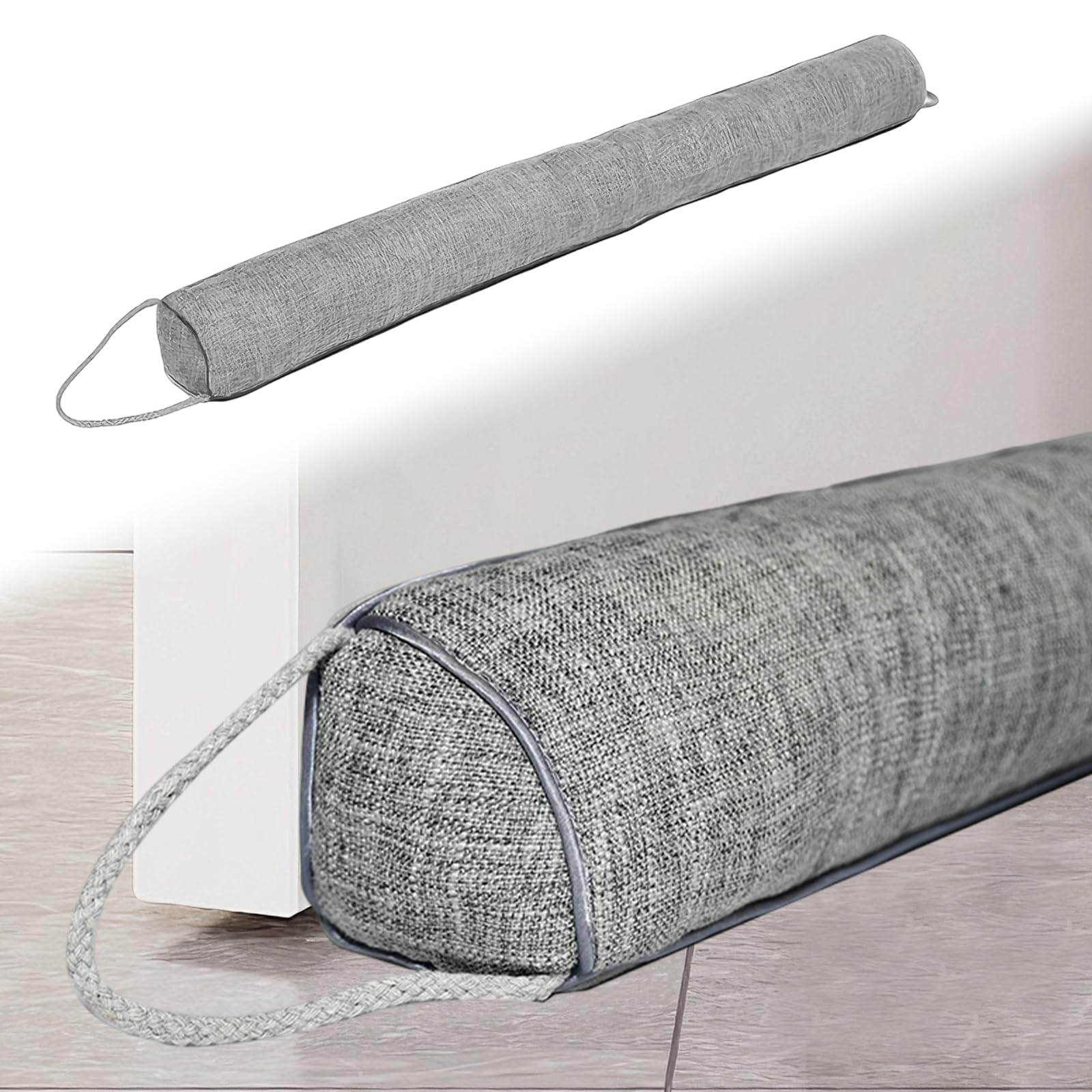 Burlete para puertas de 92 cm, resistente cortavientos, burlete para puerta, aislamiento acústico de puertas y ventanas, protección térmica, tope para puerta de casa, tope para el frío, junta pesada