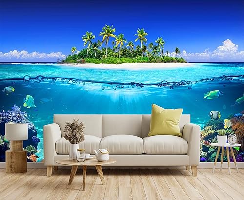 Miniatura 25 de Mural de pared de bosque nebuloso, papel tapiz de paisaje natural abstracto, patrones de decoración de pared de fondo (no autoadhesivo)