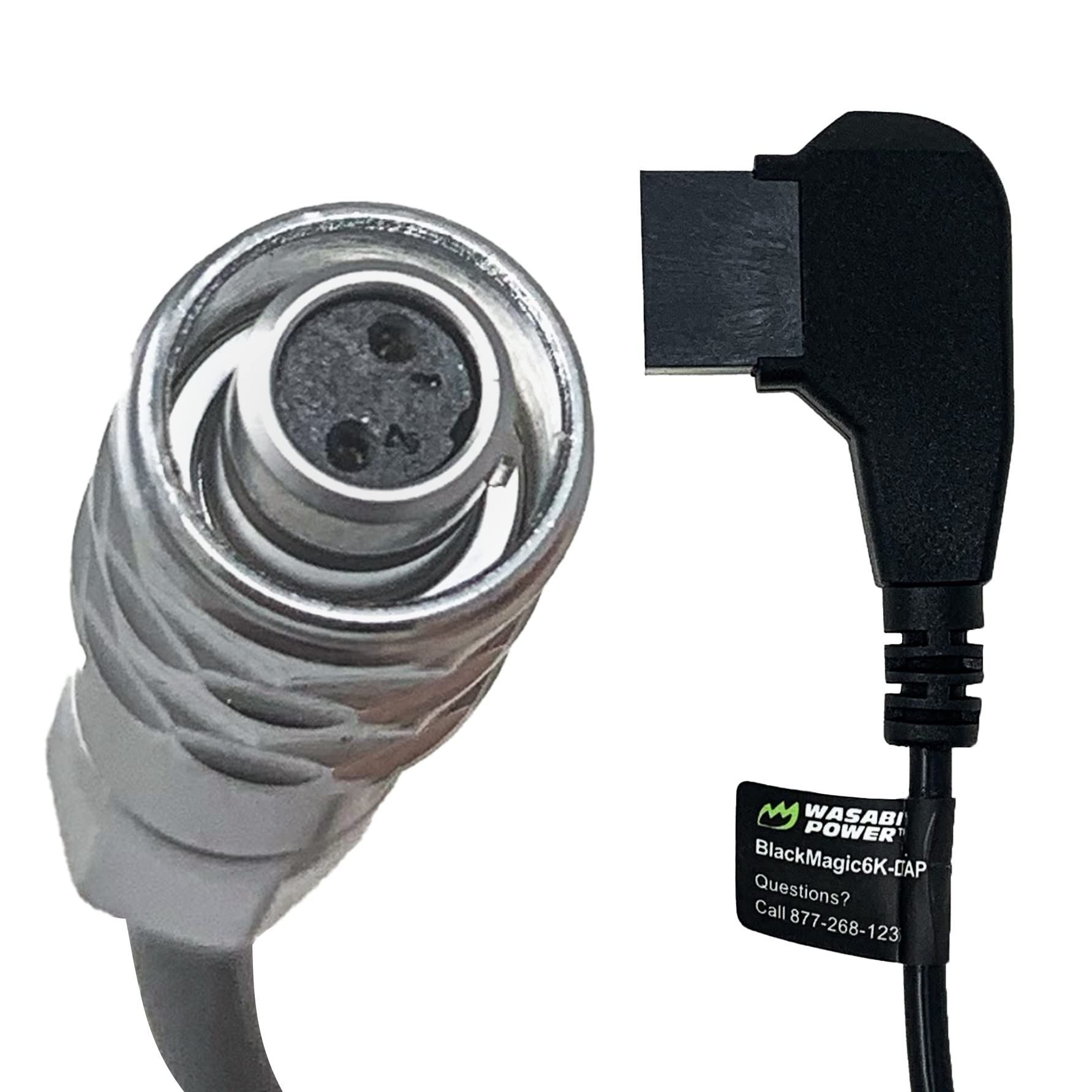 Wasabi Power DC Coupler with D-Tap Input for Blackmagic 4k, 6k, 6k Pro Cameras