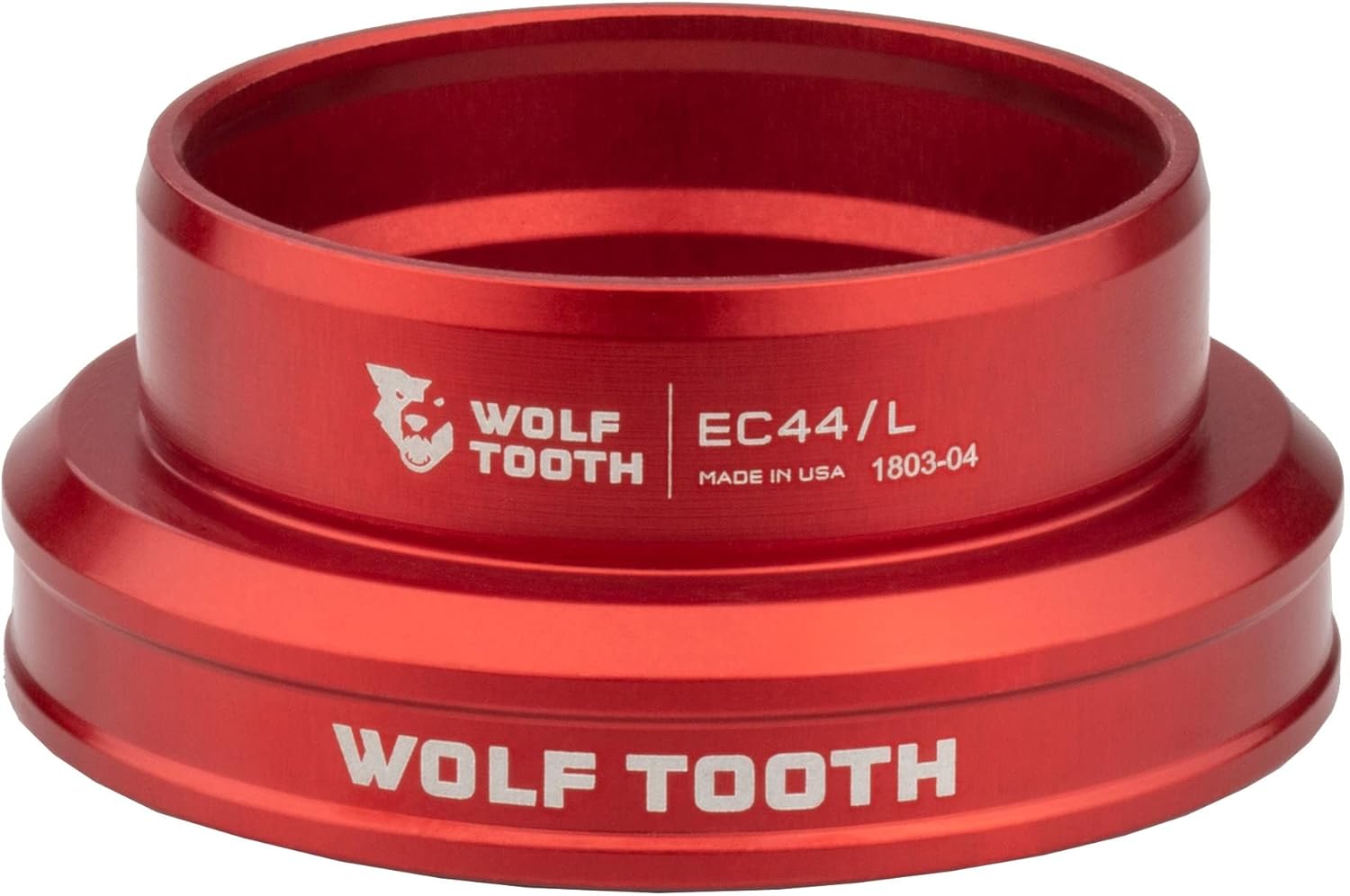 Wolf Tooth Premium EC34/30 Lower Headset Red