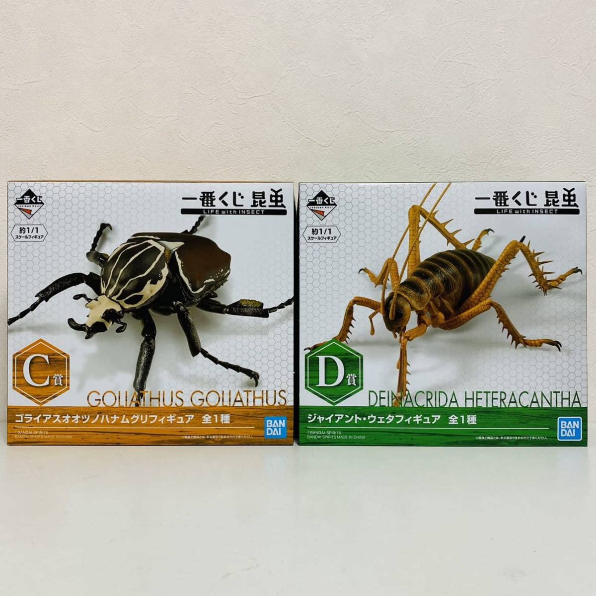 一番くじ昆虫 D賞 ジャイアント・ウェタフィギュア