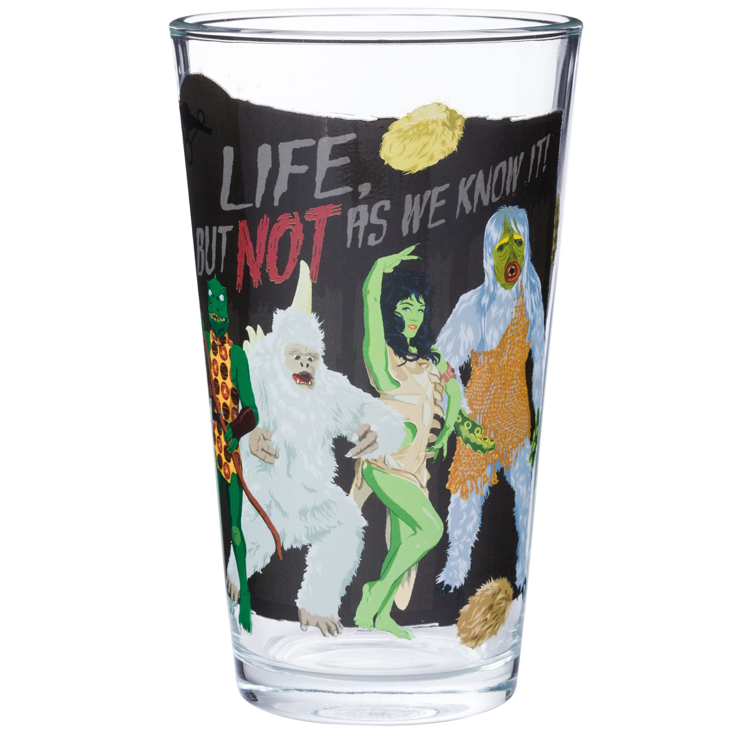 Silver Buffalo Star Trek Life Scotty Prosper Lot de 4 verres à bière 473 ml