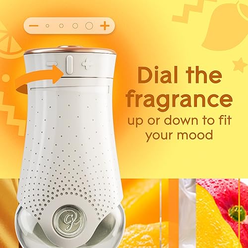 Miniatura 3 de Glade PlugIns - Repuesto de ambientador, aceites esenciales y perfumados para el hogar y el baño, mango poderoso, 1.34 onzas líquidas, 2 unidades