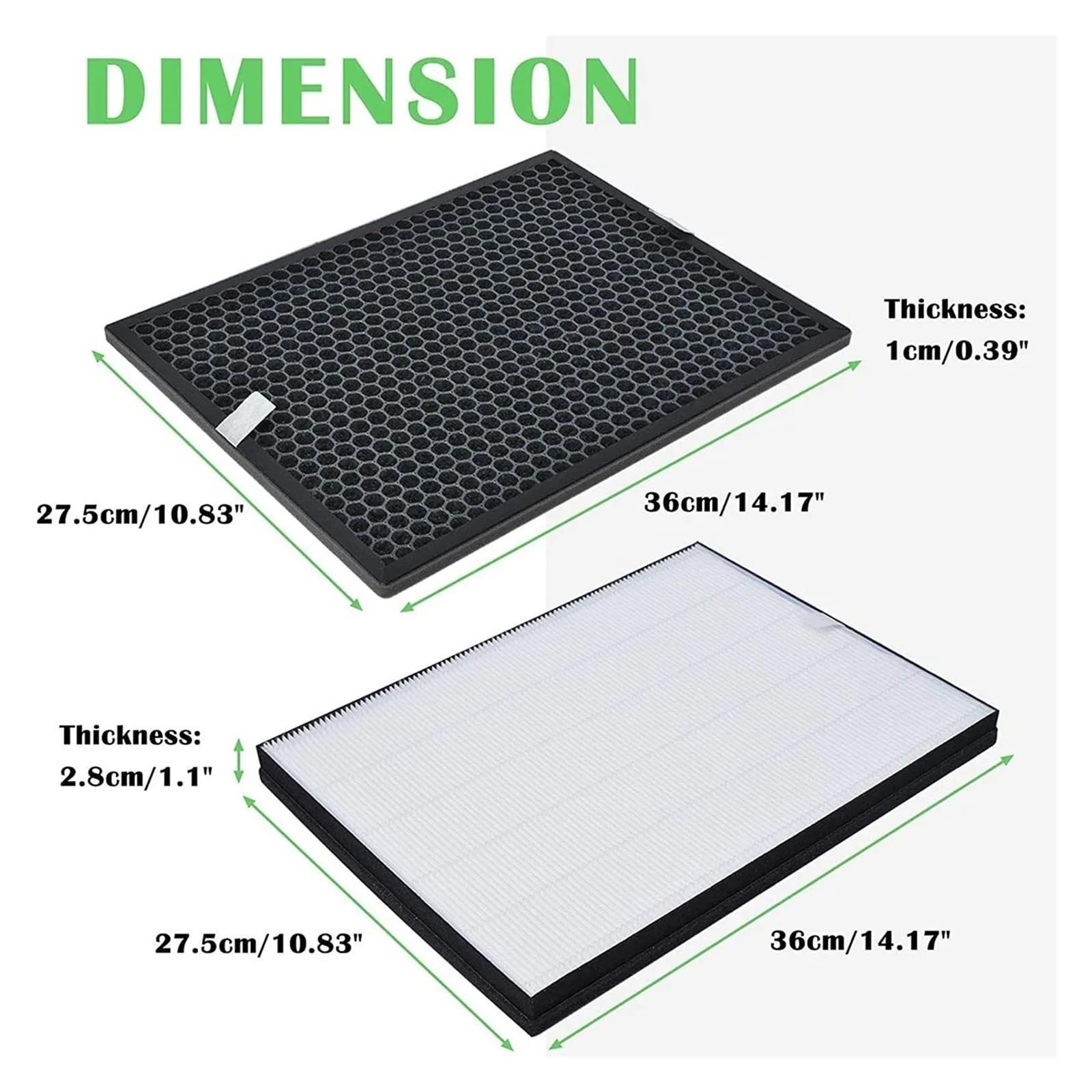 Filtro Purificador De Aire, Compatible Con Philips, AC1214/1215/1217 AC2729