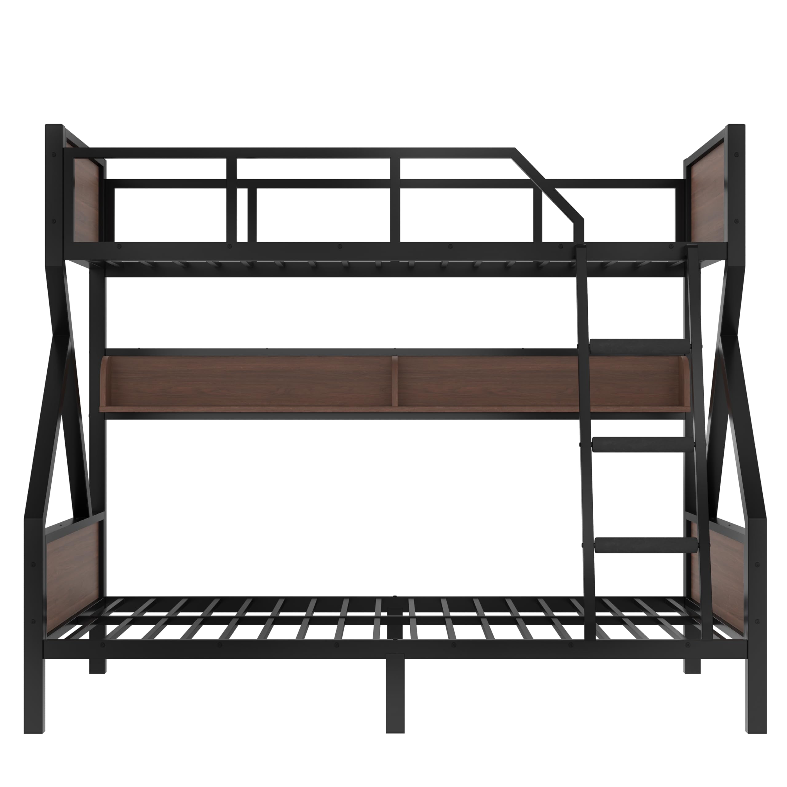 Snapklik.com : Twin Over Full Size Bunk Bed