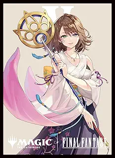 エンスカイ(ENSKY) 『マジック:ザ・ギャザリング――FINAL FANTASY』 プレイヤーズカードスリーブ 「キャラクター」ボーダーレス版 《大召喚士、ユウナ》 MFS-12
