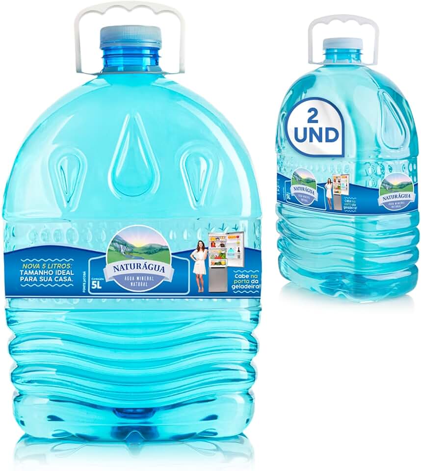 Água Mineral Naturagua 5L (pacote 2 unids)