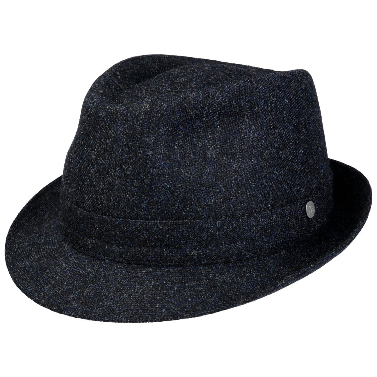 Lierys Richardson Trilby Wool Fedora Melange Design Made in Italy Unisex Autumn Winter