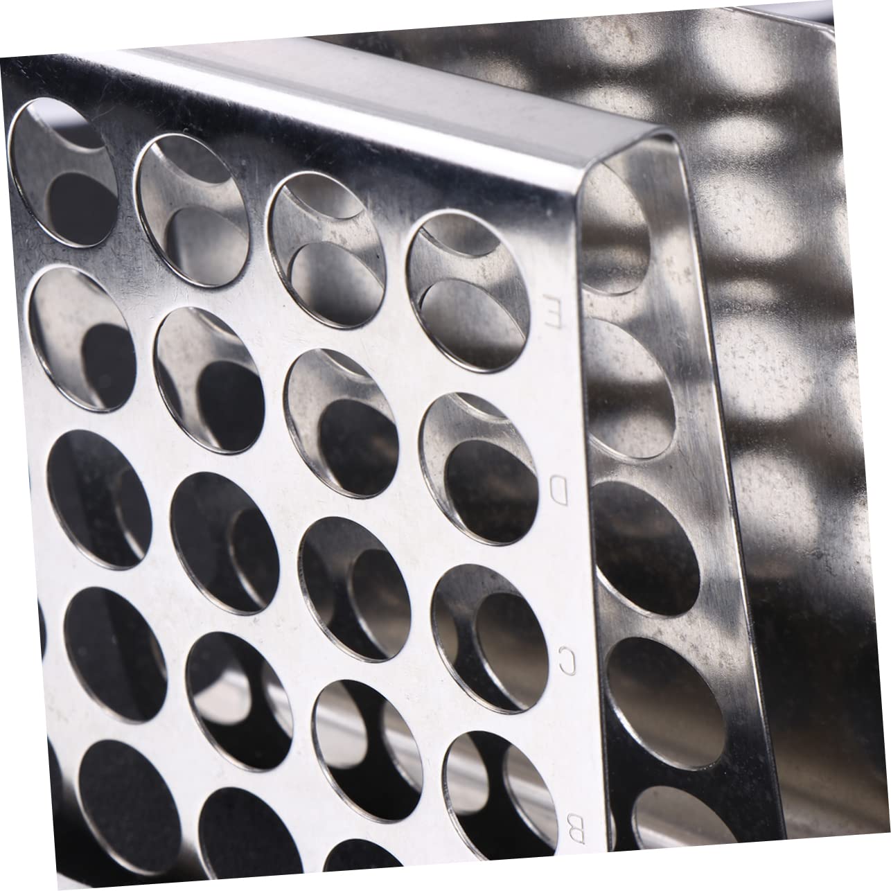 GLEAVI 3 Pezzi 25 robusto portaprovette rack portaprovette in legno portatubo supporto per tubi di prova forniture per laboratori scolastici di legno provetta Acciaio inossidabile staffa