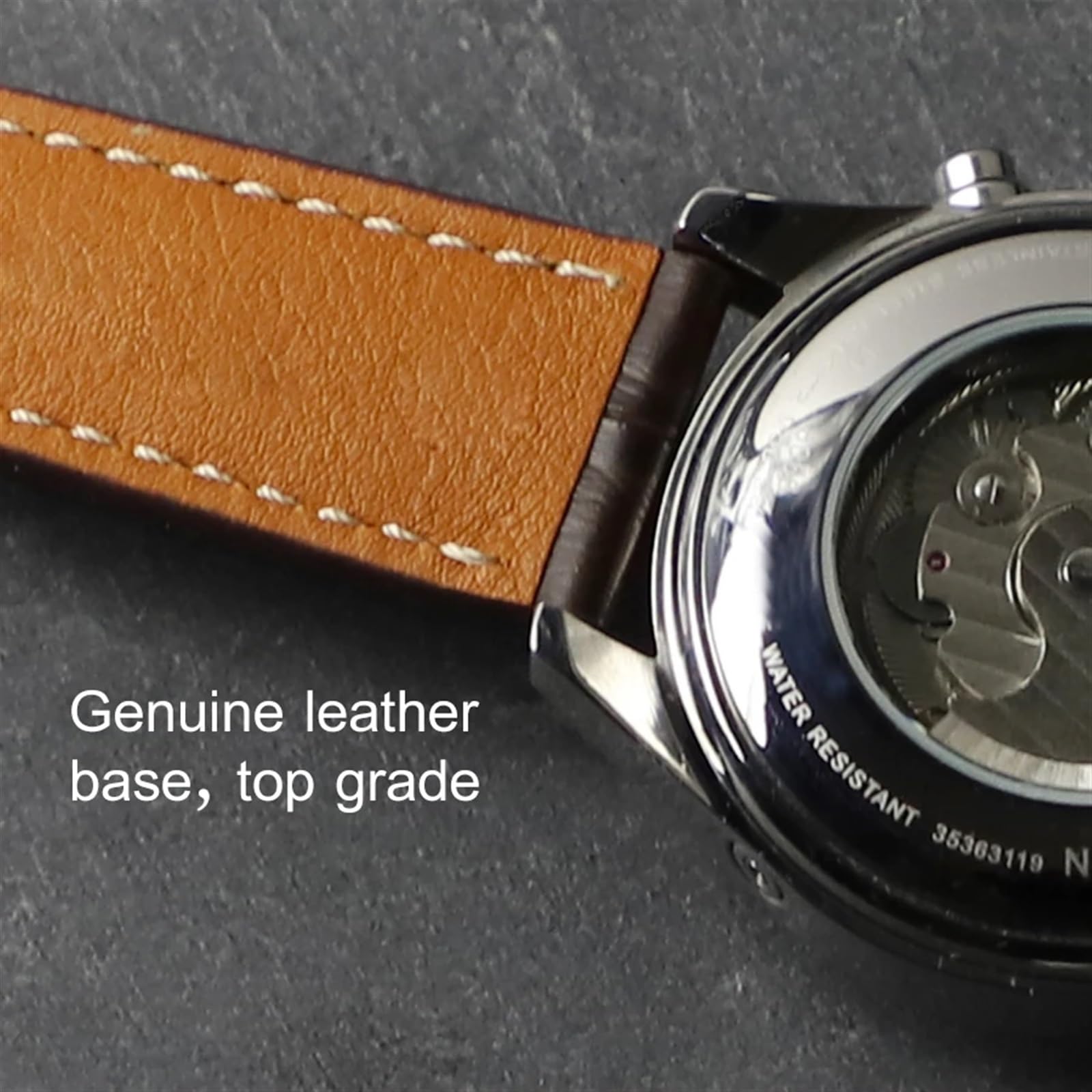 Correas de reloj de cuero de vaca para Longines L2 L4 Master Collection Flagship Evidenza Correa de reloj Pulsera de piel de becerro L2.628.673