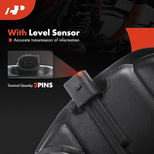 Miniatura 3 de A-Premium Tanque de depósito de recuperación de desbordamiento de refrigerante del motor [con sensor] compatible con Mercedes-Benz [W164] GL320