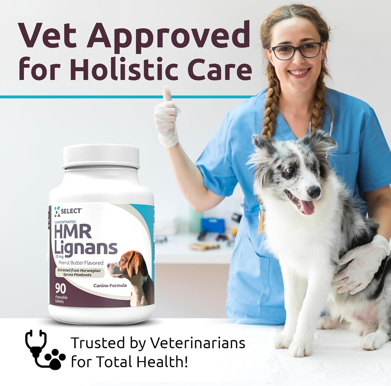 K9 Select Beef Flavored Bundle: Multi-Formula Vitamin for Dogs (30 mg HMR Lignans, 3 mg Melatonin, 60 mg Milk Thistle, 90 Tablets) & Melatonin for Dogs (3 mg, 120 Chewables) - Small & Large Breeds