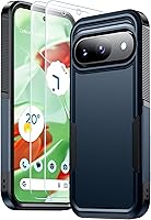 Vista 10 de Funda diseñada para Google Pixel 9 Pro XL, [protección contra caídas de grado militar de 10 pies] Funda resistente a prueba de golpes para Google
