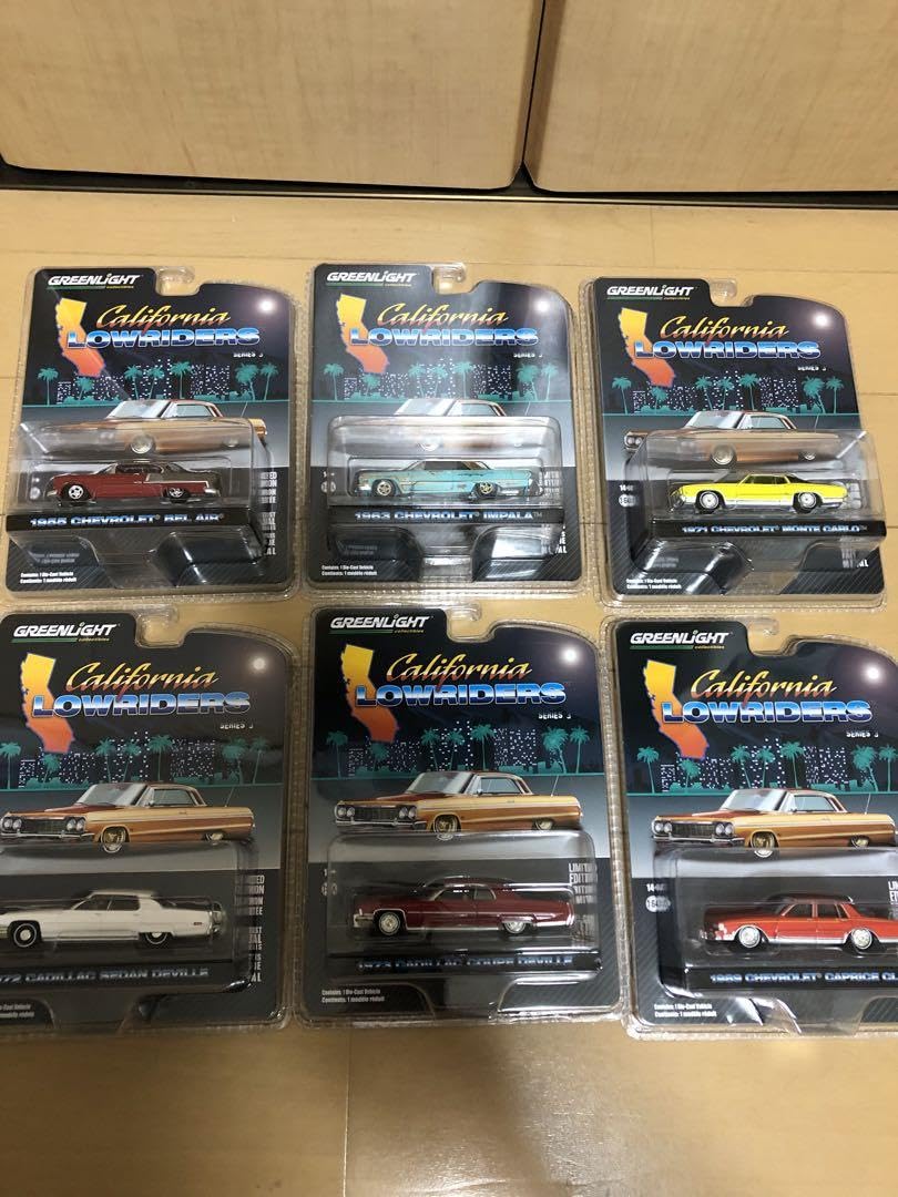 GREENLIGHT California Lowriders シリーズ　3 Amazon.co.jp: GREENLIGHT California Lowriders Series 3 : おもちゃ