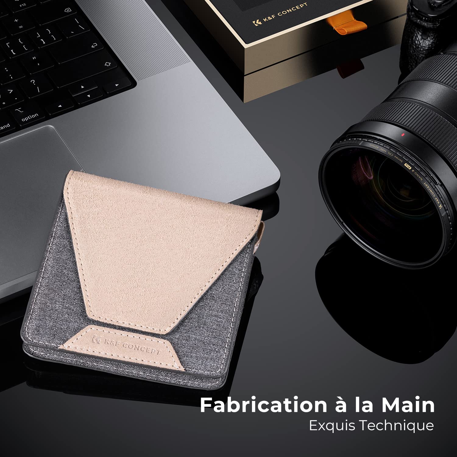 K&F CONCEPT Filtre Polarisant 95mm Cuivre Nano-X Pro