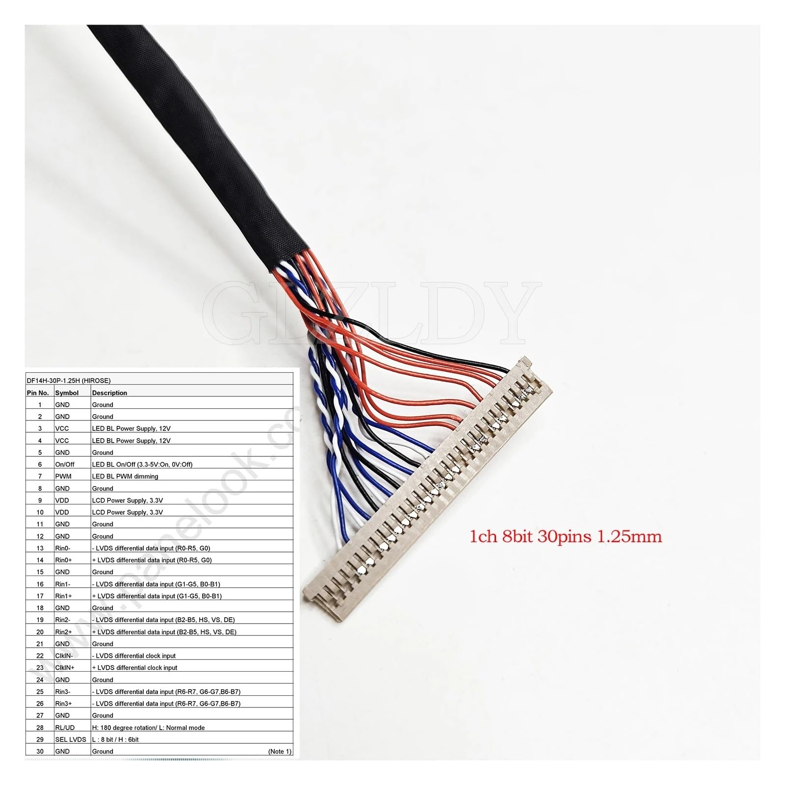 Scheda Controller Scheda Driver LED LQ150X1LW94 G150XVN01.0 Kit Driver EDP 1024 * 768 | Kit driver EDP for display industriale VGA HDM DF14H-30P-1.25H a 30 pin(HDMI VGA-G150XVN01.0)